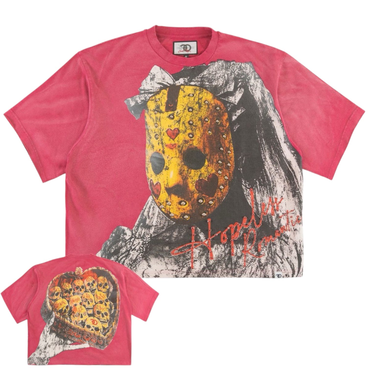 FROST ORIGINALS: Hopeless Romantic Crop Tee F182